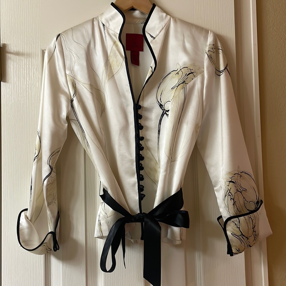 JS collection silk jacket